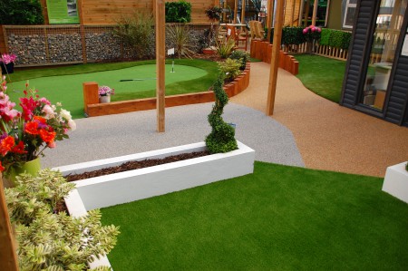 Artificial Grass Company showroom at Woodstoc, Bangor