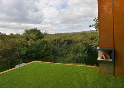 Artificial grass covered balcony in Co Londonderry